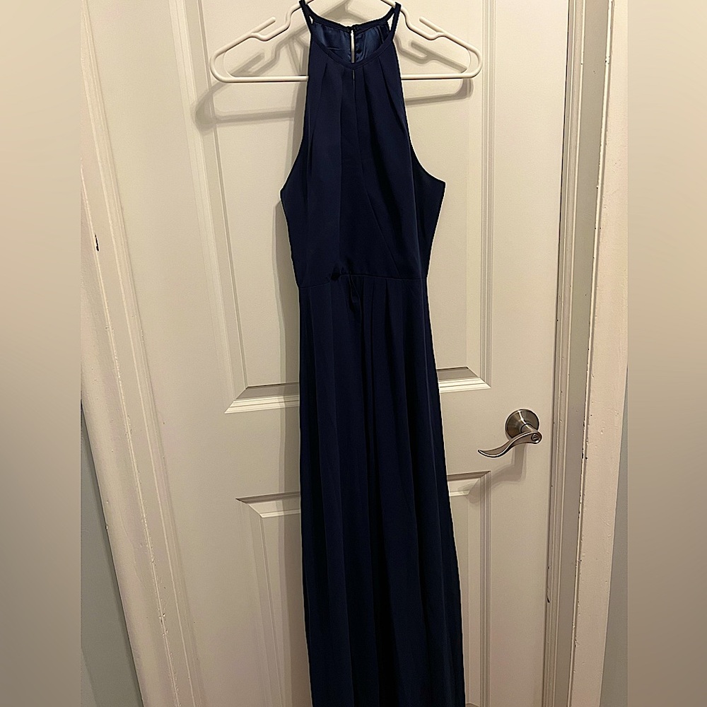 BHLDN formal Navy Dress